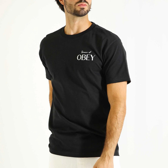 Obey Ανδρική κοντομάνικη μπλούζα House Of Obey Classic T-Shirt